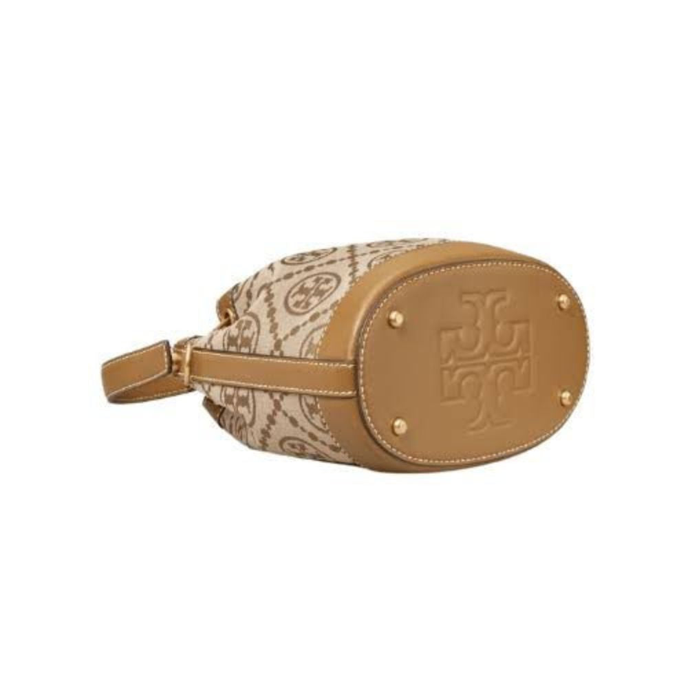 T Monogram Jacquard Bucket Bag